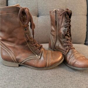 Steve Madden Brown Troopa Boots